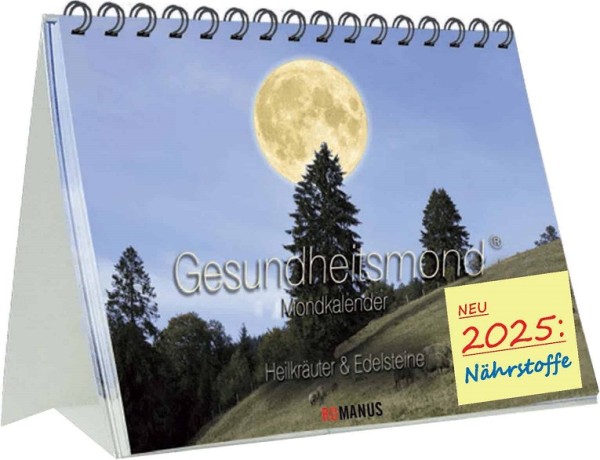 ROMANUS® A5 Gesundheitsmond Aufstellkalender